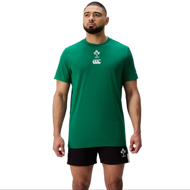 Canterbury IRFU Ireland Rugby 2025/26 Mens Short Training T-Shirt