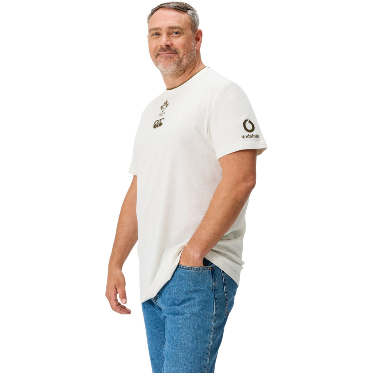 Canterbury IRFU Ireland Rugby Mens Cotton T-Shirt