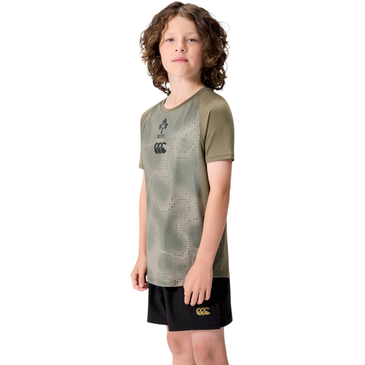 Canterbury IRFU Ireland Rugby Super Light Kids Training T-Shirt