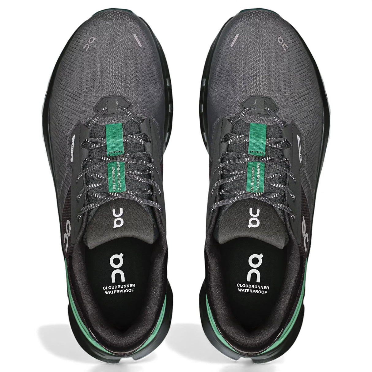 ON Mens Cloudrunner 2 Waterproof Black