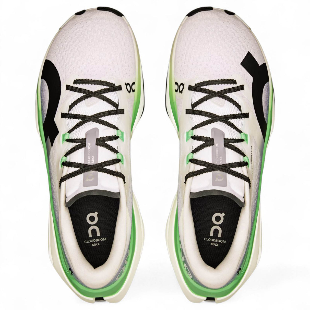 ON Mens Cloudboom Max Green/Pink