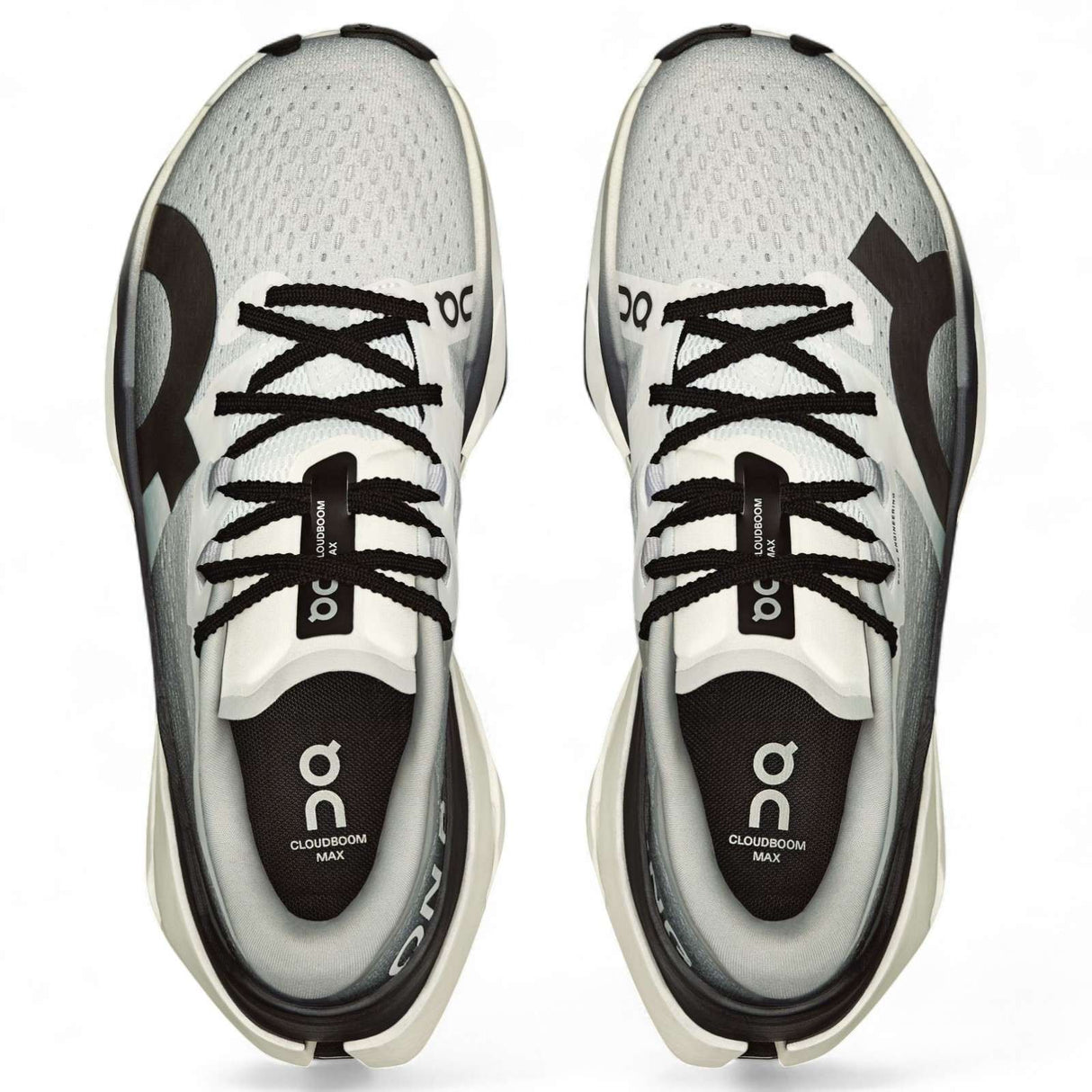 ON Womens Cloudboom Max White/Black