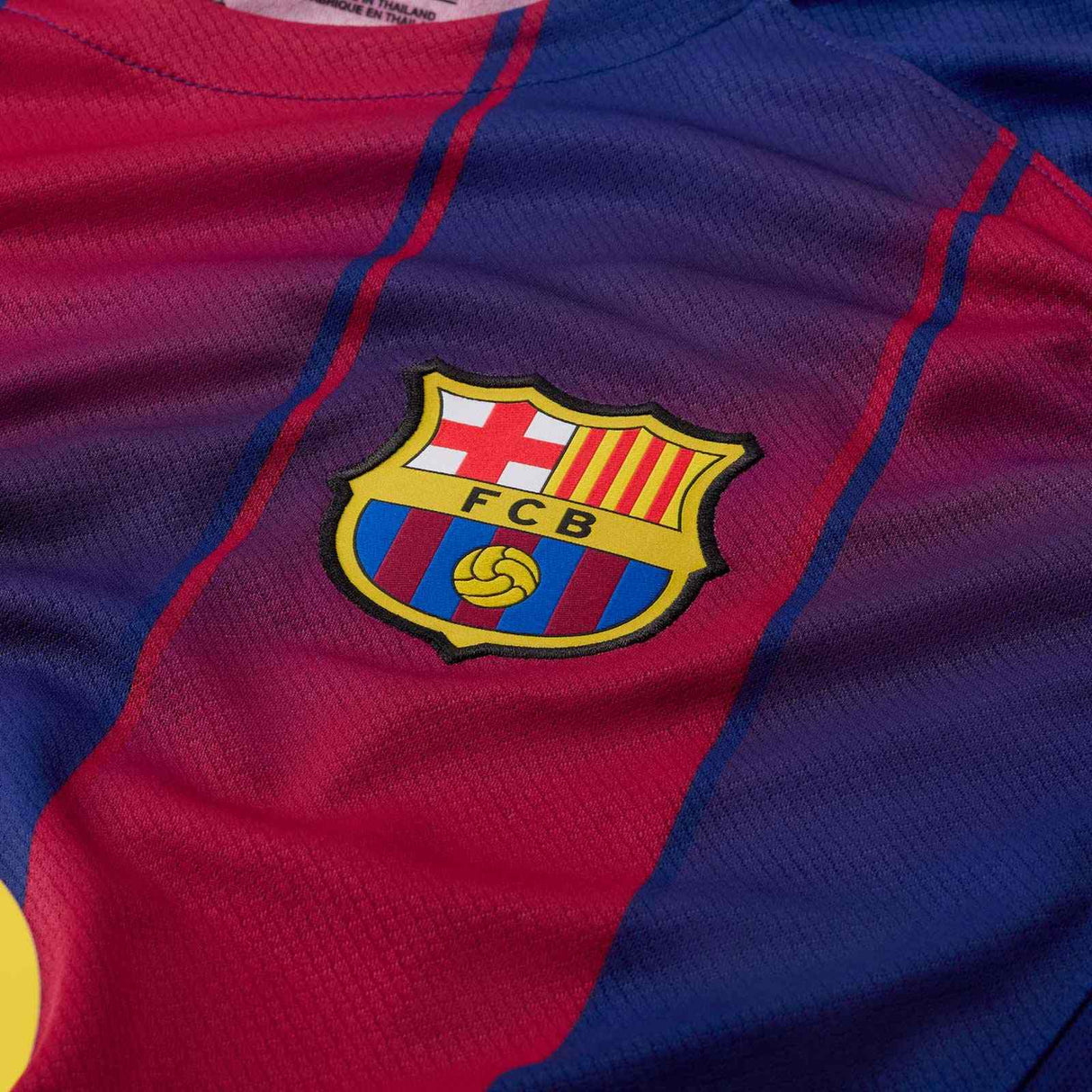 Nike FC Barcelona 2025/26 Stadium Home Mens Dri-FIT Soccer Replica Jersey