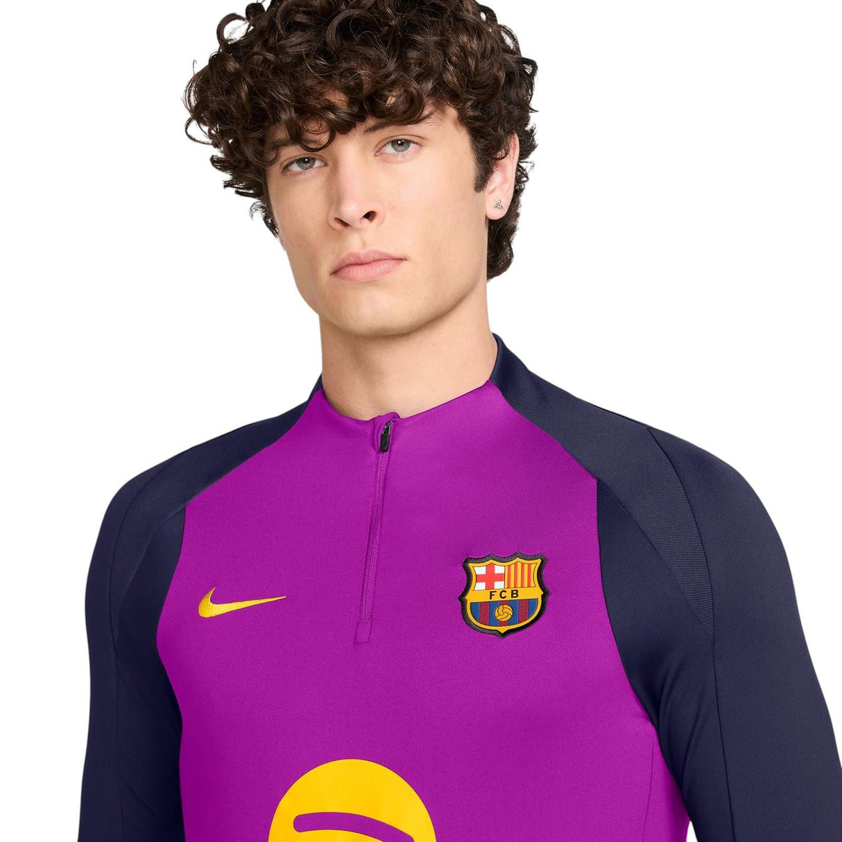 Nike FC Barcelona Strike Mens Dri-FIT Soccer Drill Top