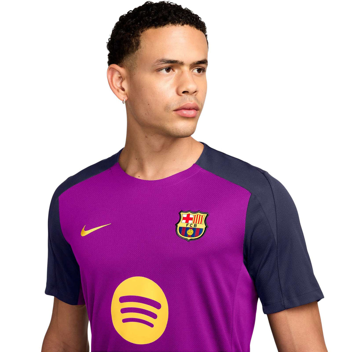 Nike FC Barcelona Strike Mens Dri-FIT Soccer Short-Sleeve Top