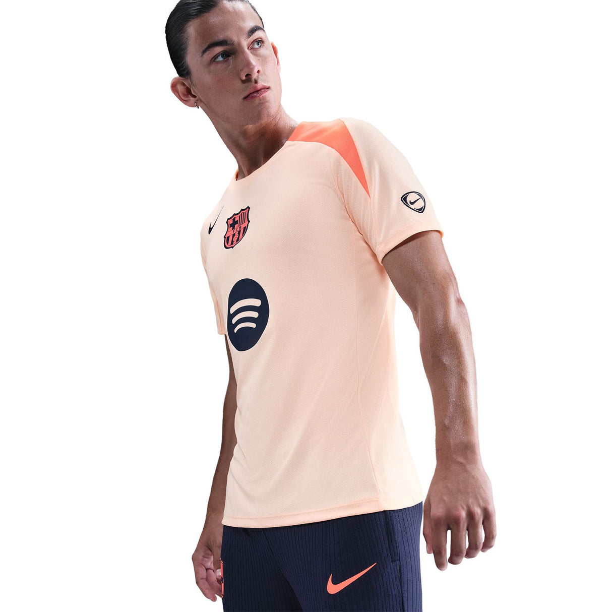 Nike FCB 25 3rd Strike Drill Tee Orange