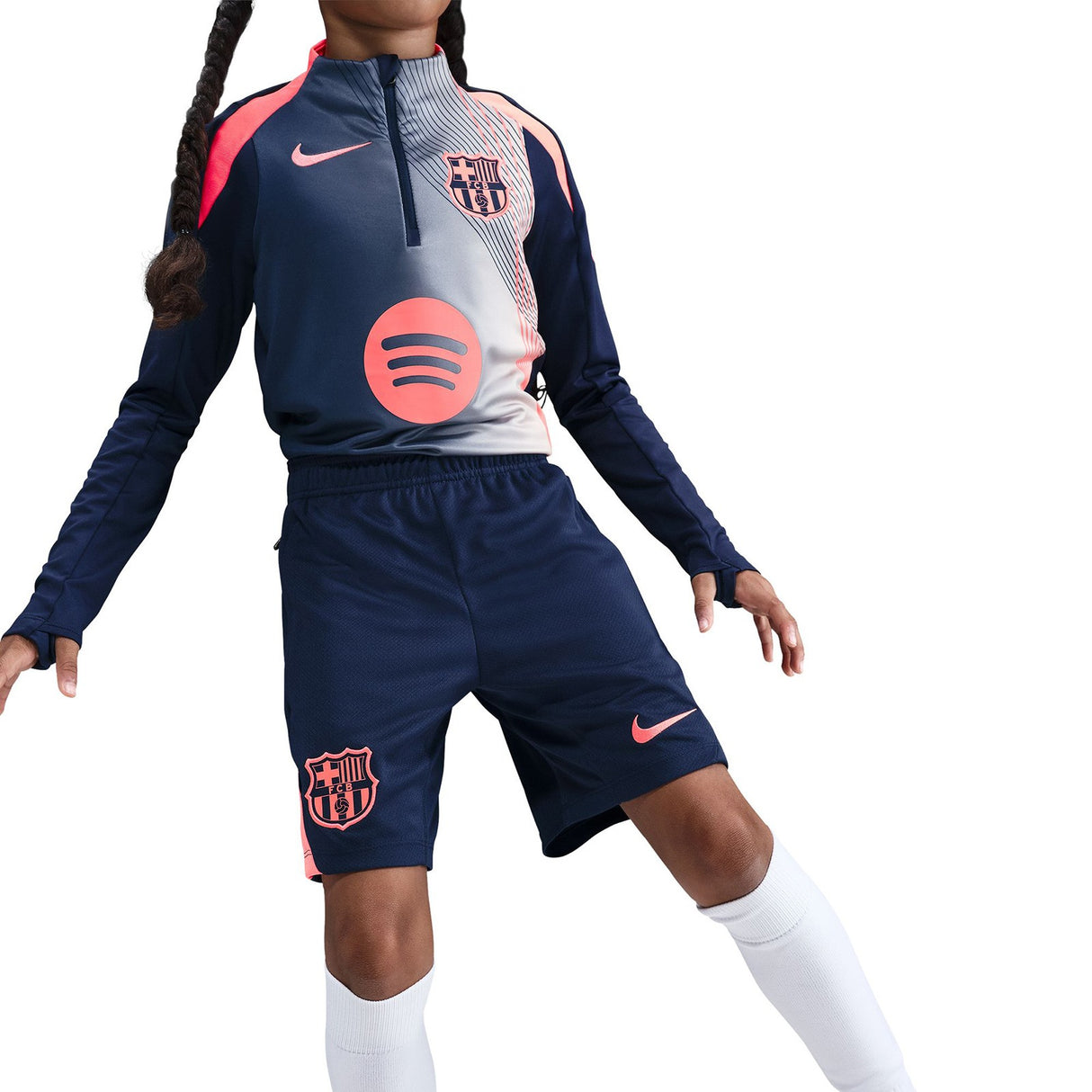 Nike FCB 25 3rd Kids Strike Short Navy