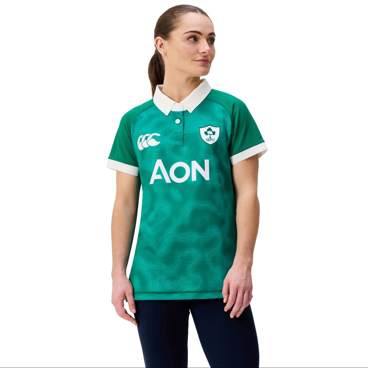 Canterbury IRFU Ireland Rugby 2025/26 Womens Home Pro Jersey