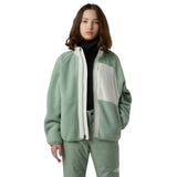 TNF YUMIORI FZ Girls Jacket Green