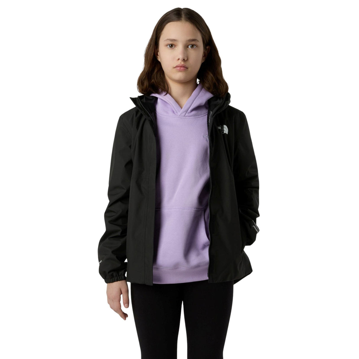 TNF ANTORA Girls Rain Jacket Black