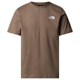 TNF SS BOX NSE Mens Tee Brown