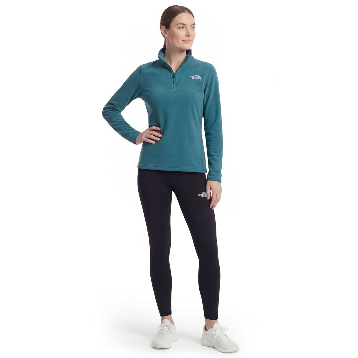 The North Face 100 Glacier Womens Half-Zip Fleece Jacket