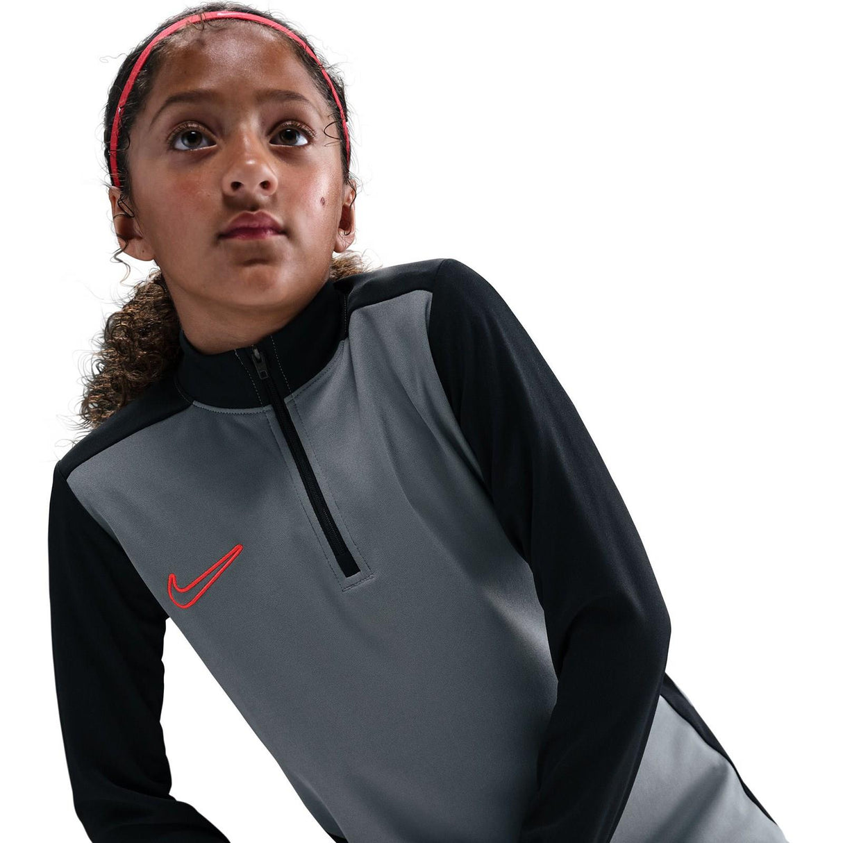 Nike Academy Kids Dri-FIT Long-Sleeve 1/4-Zip Soccer Drill Top