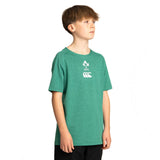 Canterbury IRFU Ireland Rugby 2025/26 Kids Elite Train Tee
