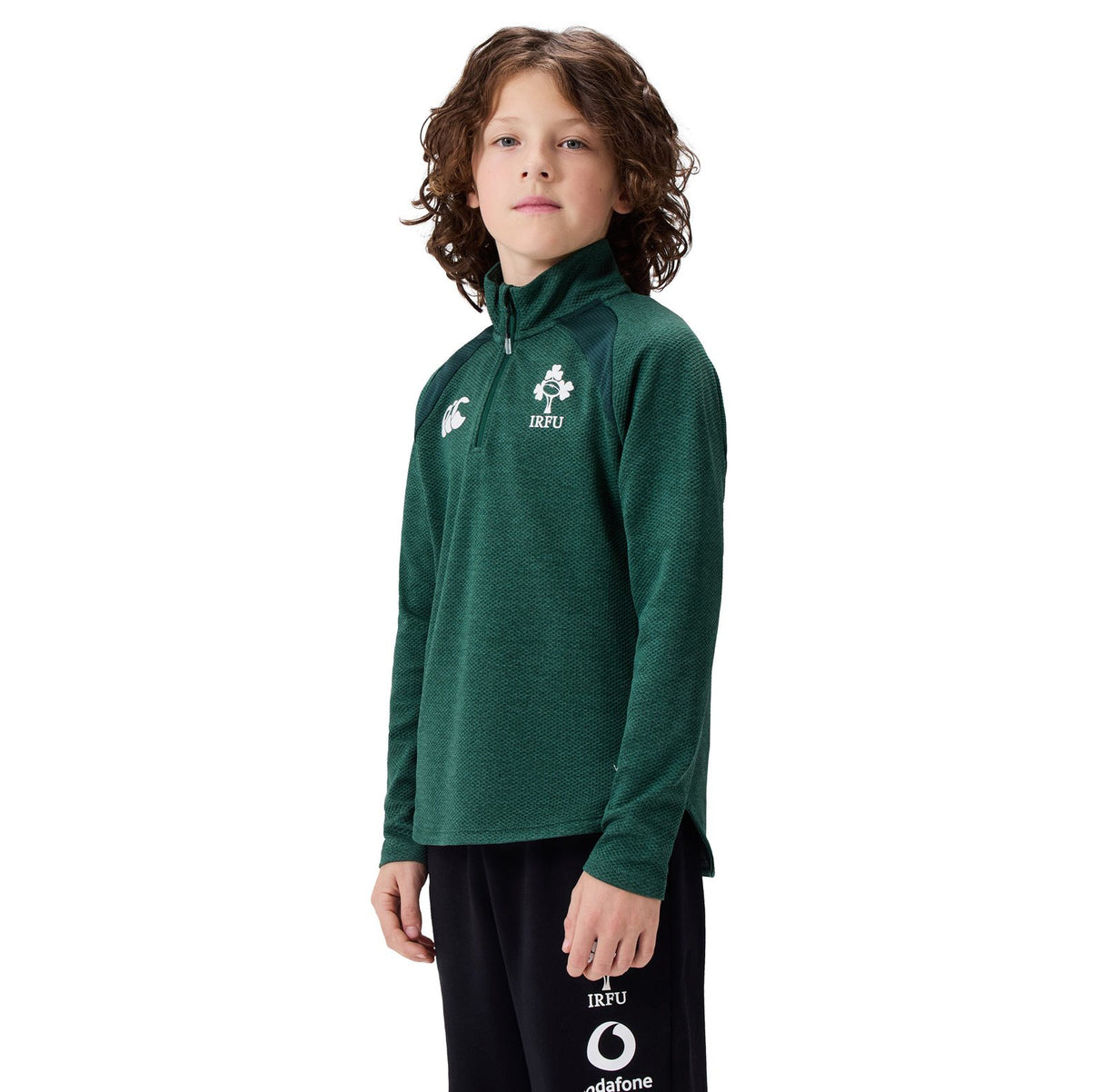 Canterbury IRFU Ireland Rugby 2025/26 Elite Kids Top