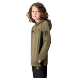 Canterbury IRE OH ZIP TRNG HOODY K Brown