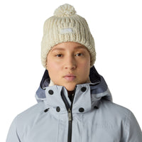 TNF Fohair Chunky Cabin Wmn Beanie White