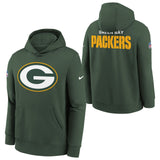 Nike Packers Fleece Kids Hoodie Green
