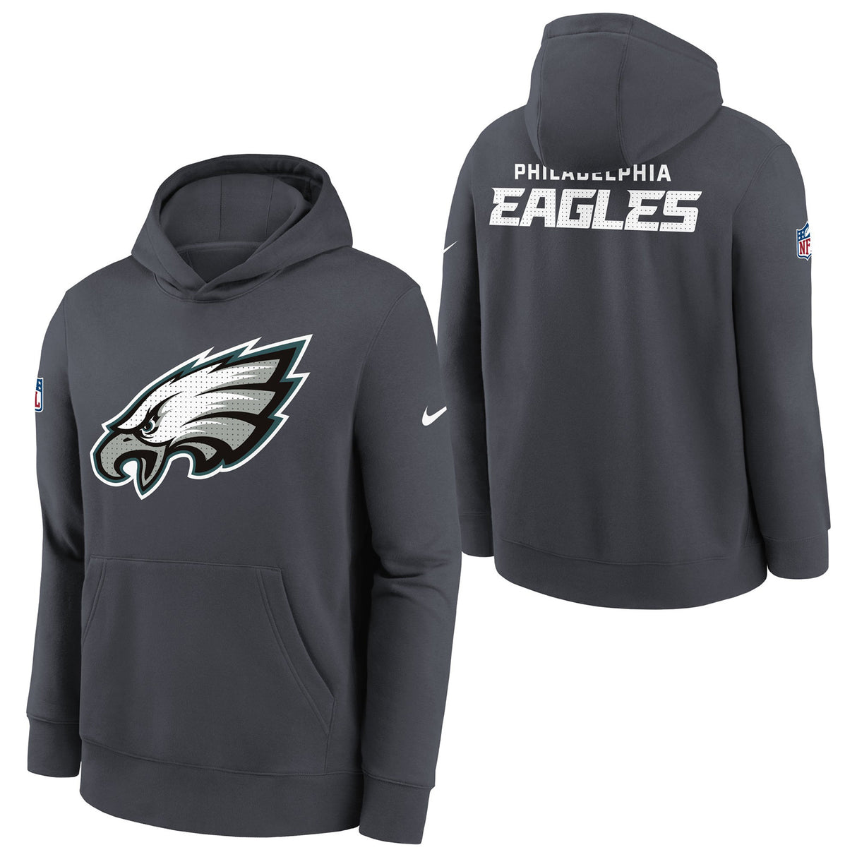 Nike Eagles Fleece Kids Hoodie Green