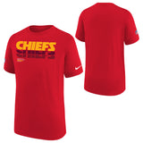 Nike Chiefs Legend Kids Tee Red