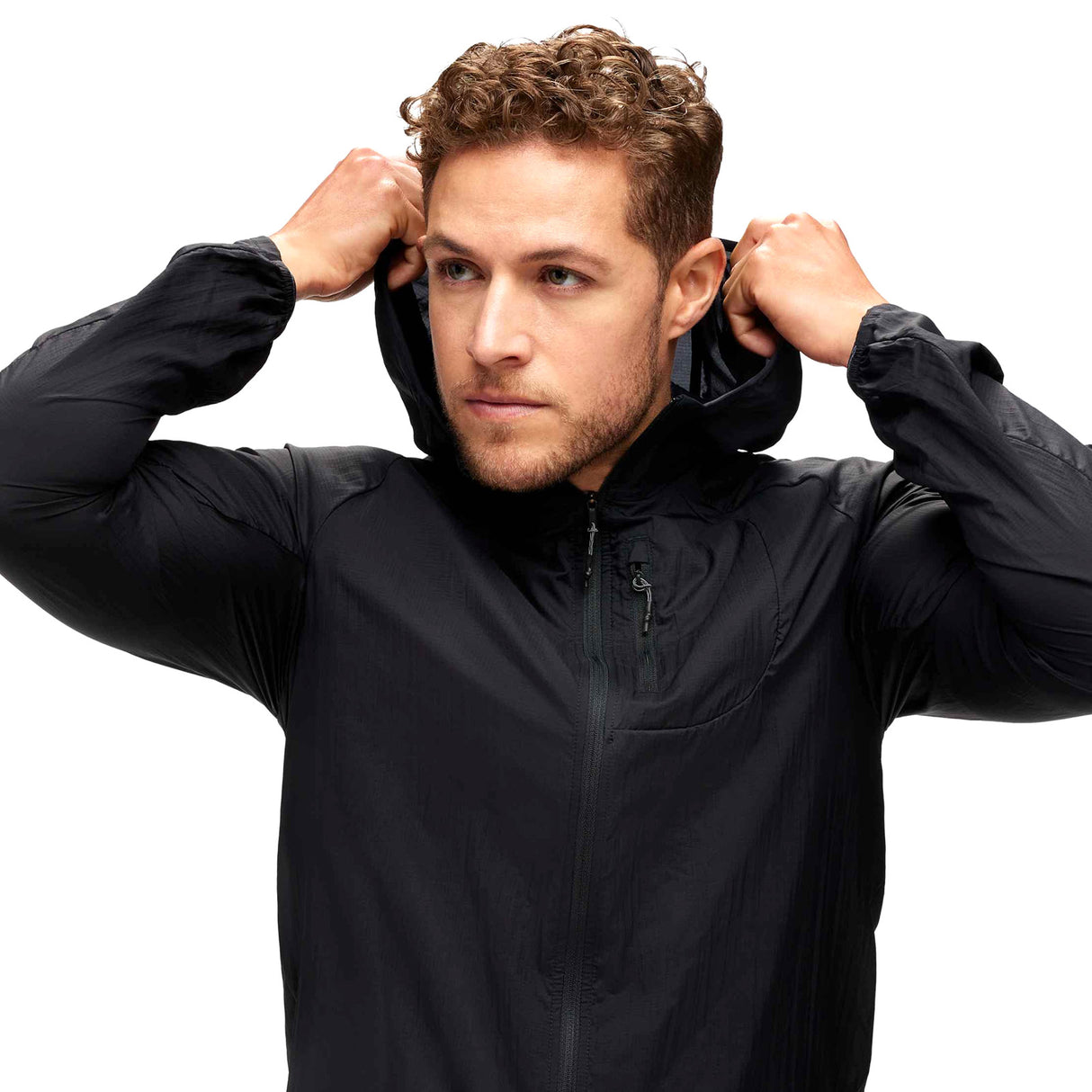 HOKA Skyflow Mens Jacket Black