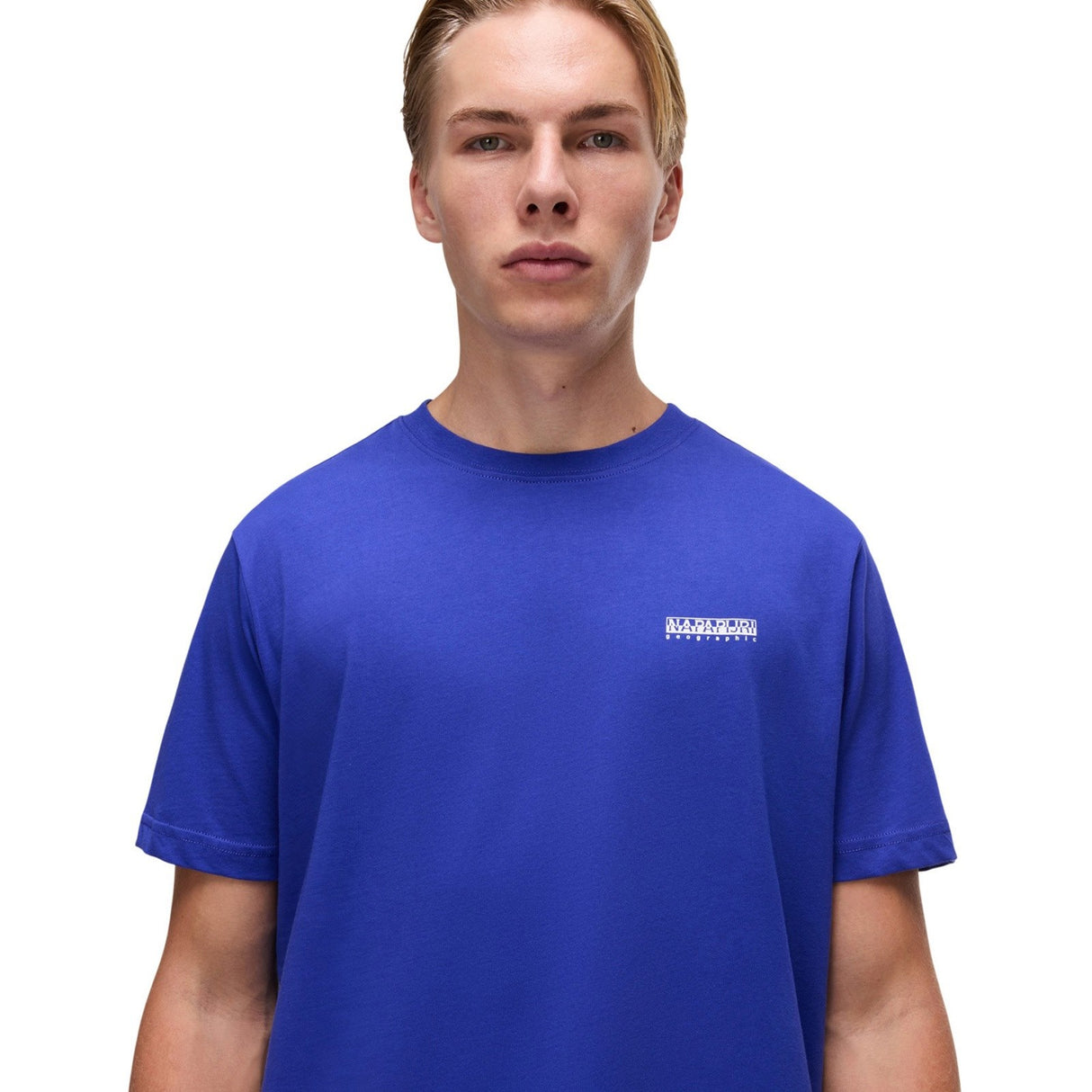 NAPAPIJRI S GUIDE Mens SS Tee Blue