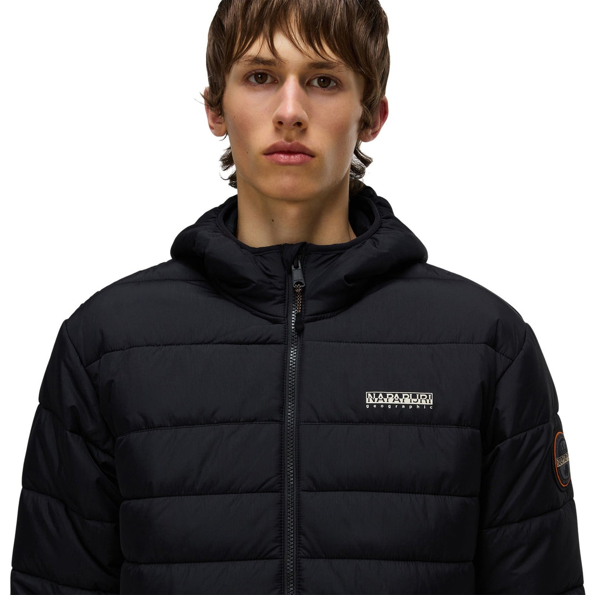 NAPAPIJRI A GESAR Mens Hooded Jckt Black