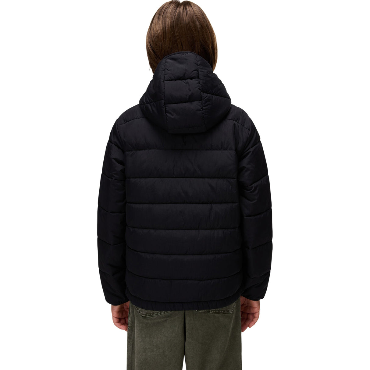 NAPAPIJRI A GESAR Kids Hooded Jckt Blk