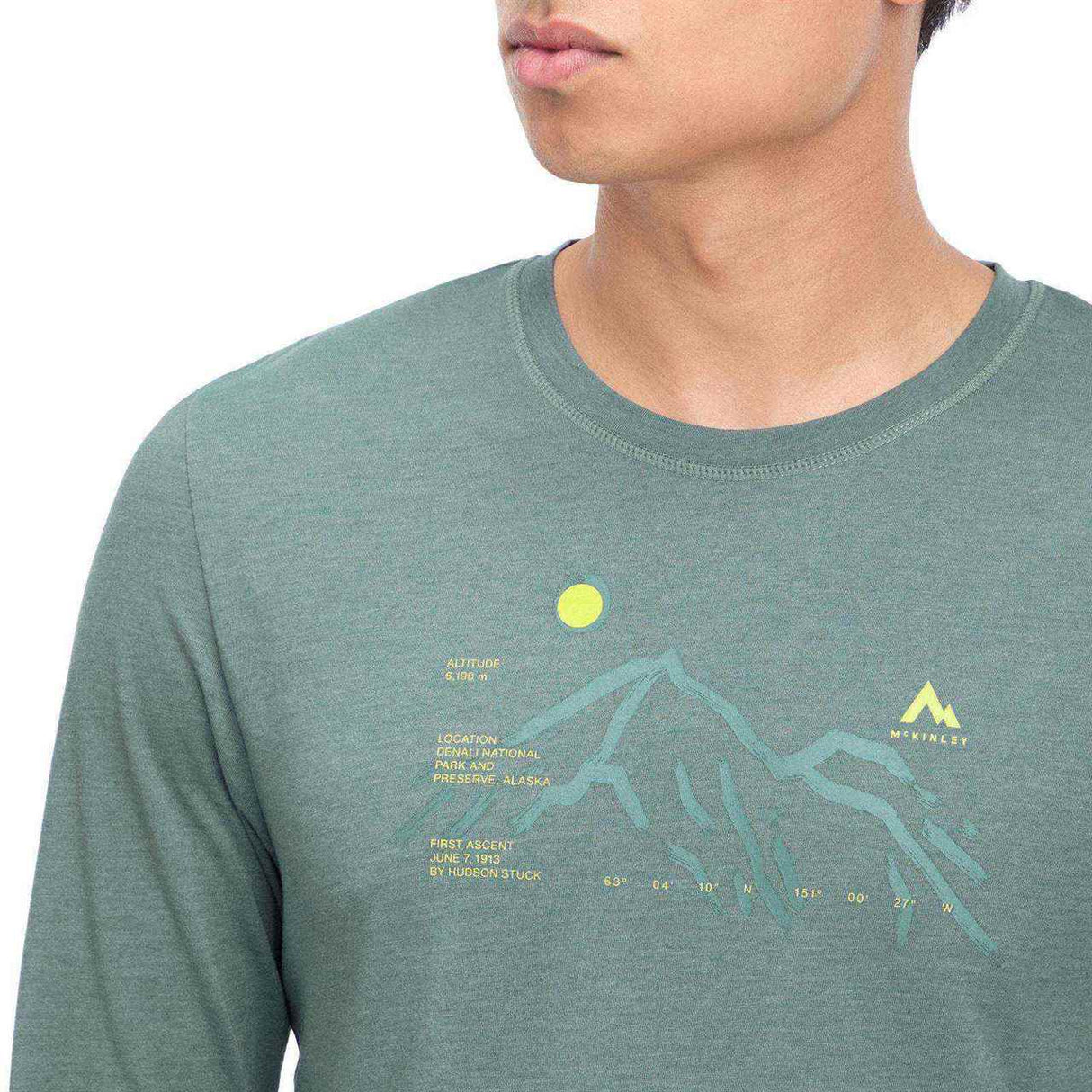 MCKINLEY M Harino III Tee LS Blue