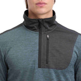 Mckinley Mens Blake III Melange Half Zip Top