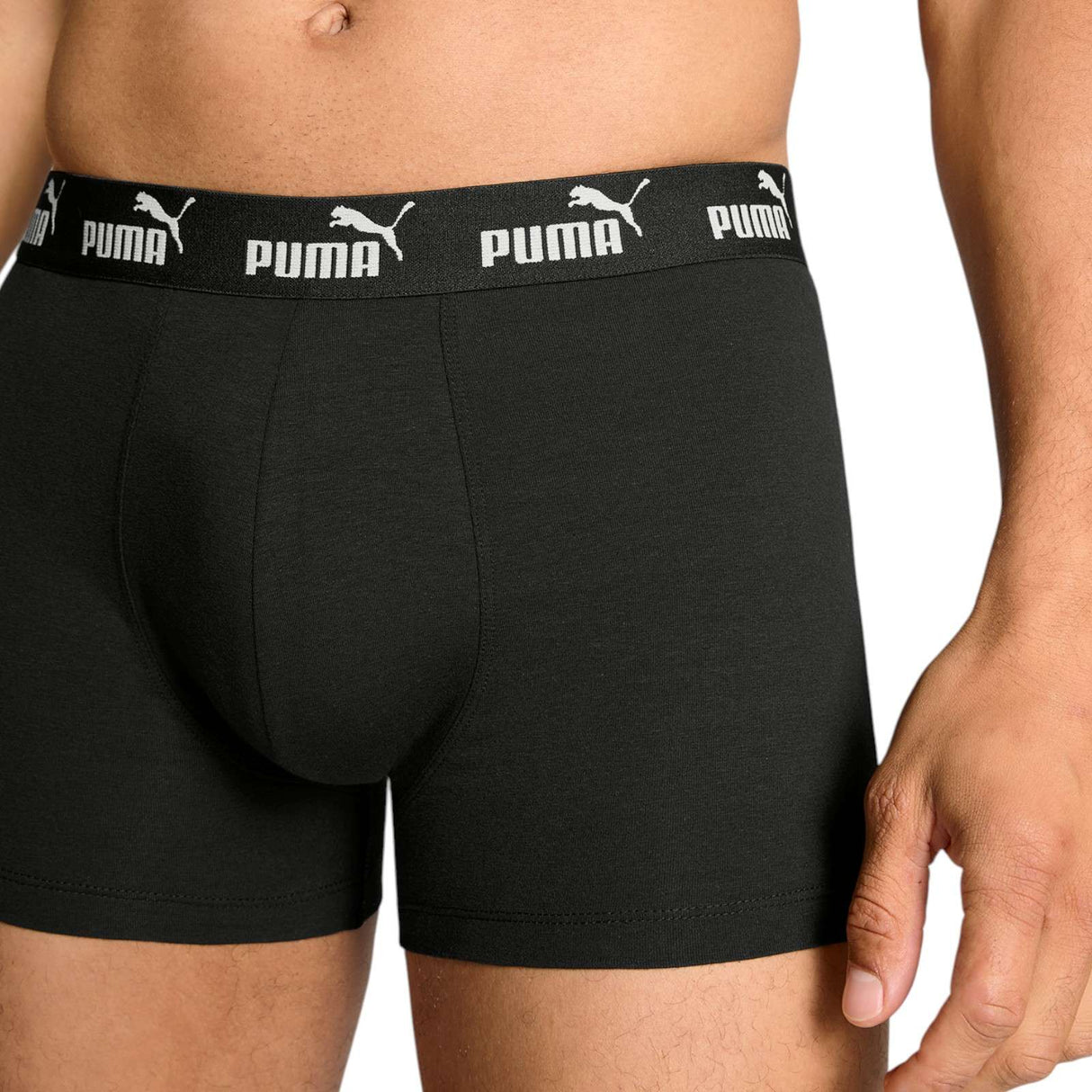 Puma Elements Mens Basic Boxers - 2-Pack