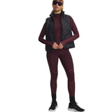 UA Wms ColdGear Novelty 1/2 Zip Maroon