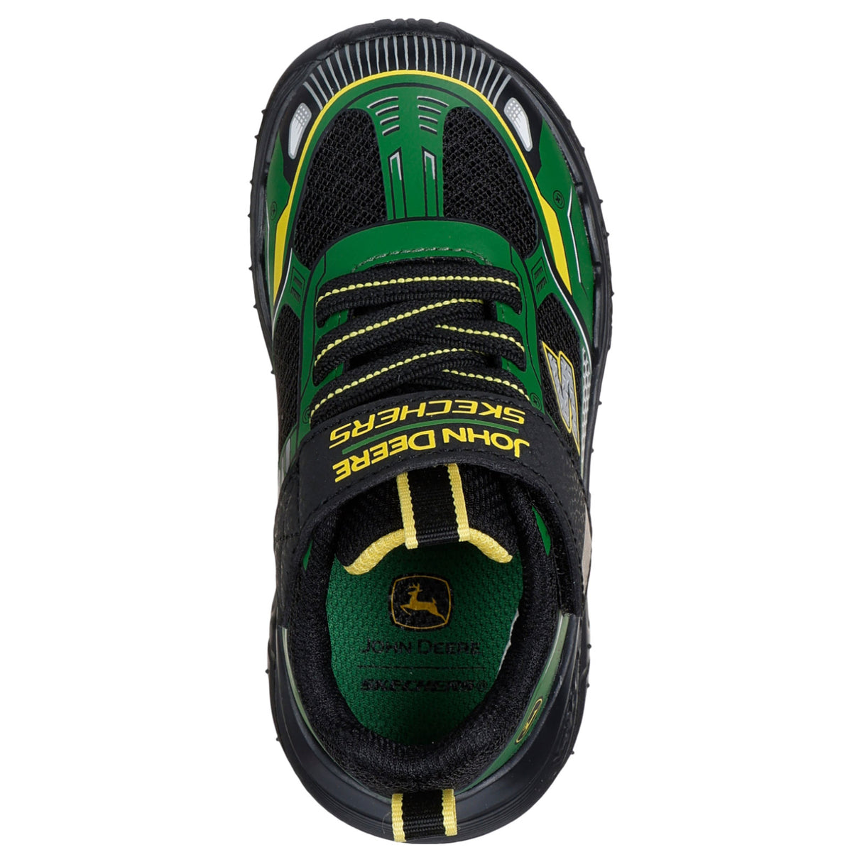 Skechers Inf B John Deere ST Tractor Grn