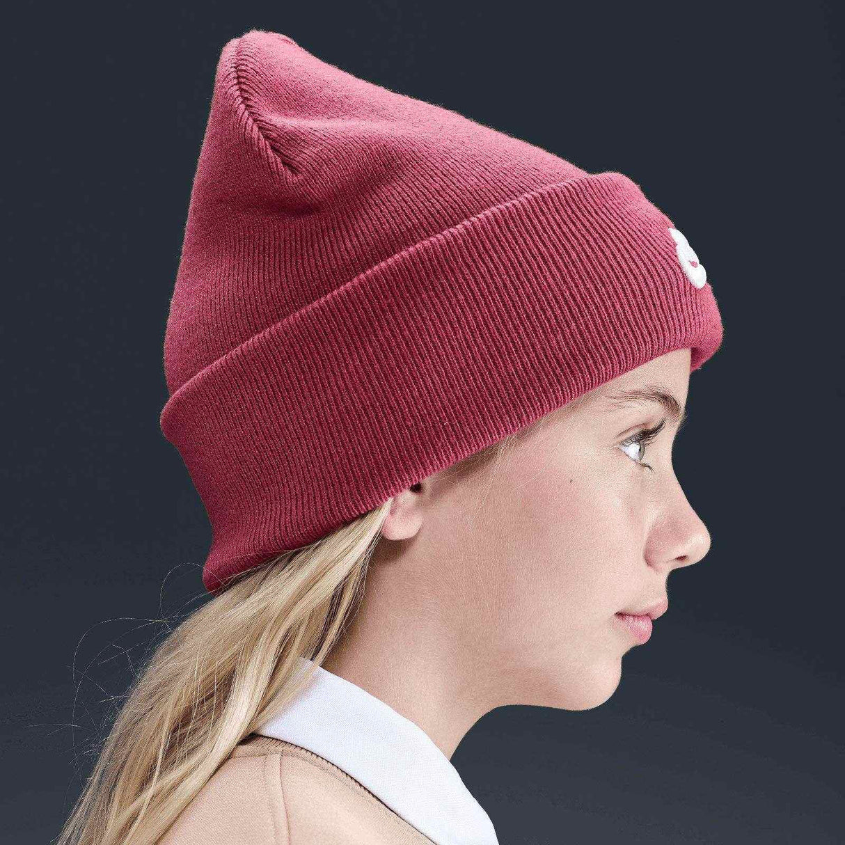 Nike Peak Kids Beanie Red
