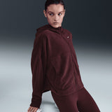 Nike Wmns ONE TF FZ TOP POLAR Maroon