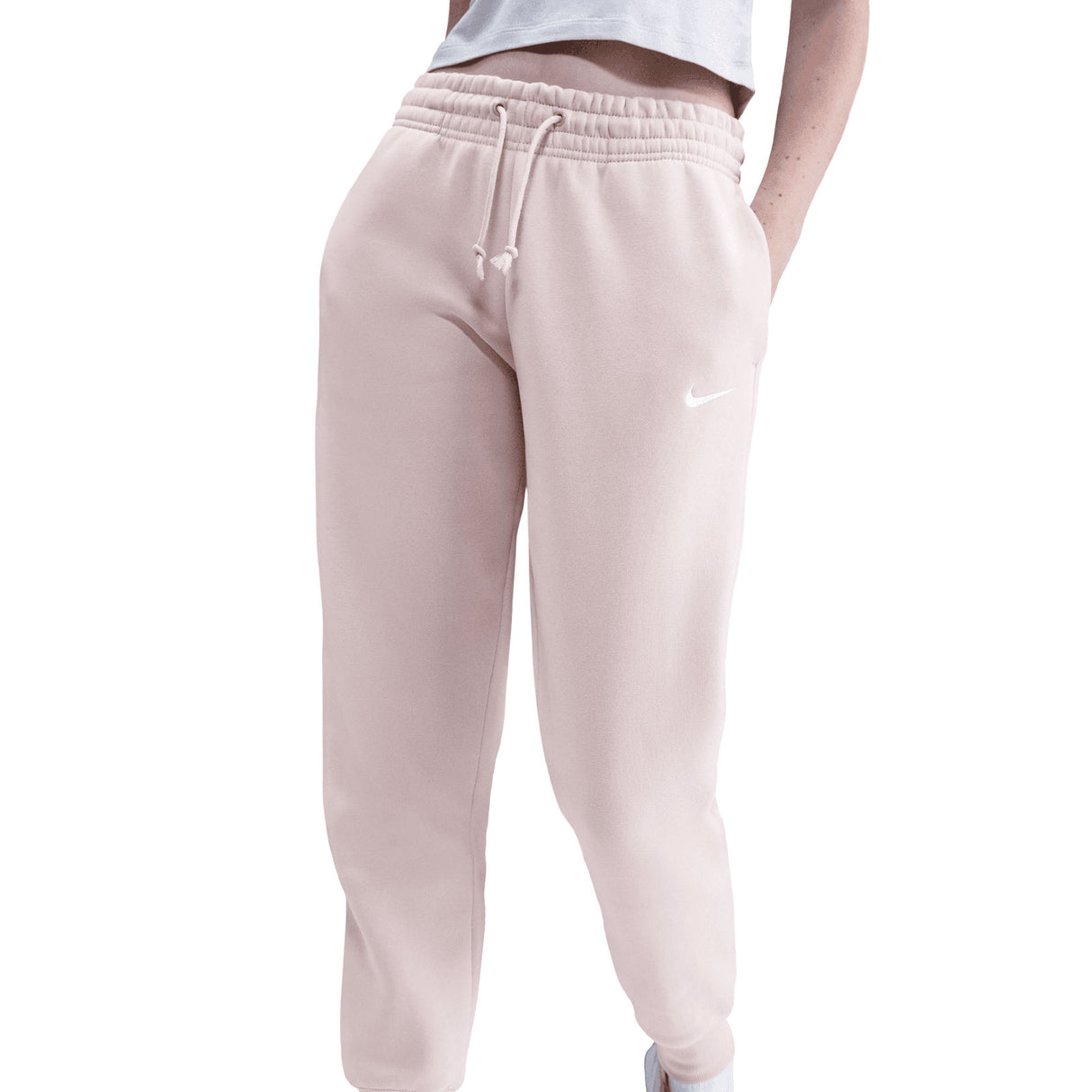 Nike Wmns NSW PHNX FLC MR PANT STD Red