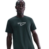 Nike Mens DF TEE NIKE PRO TRAINING Green