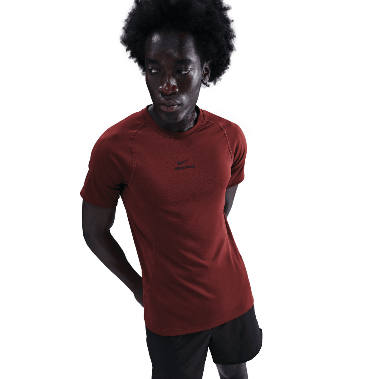Nike Mens NP DF NPT SS TOP Red