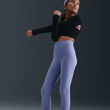 Nike Girls DF ONE TIGHT AOP Blue