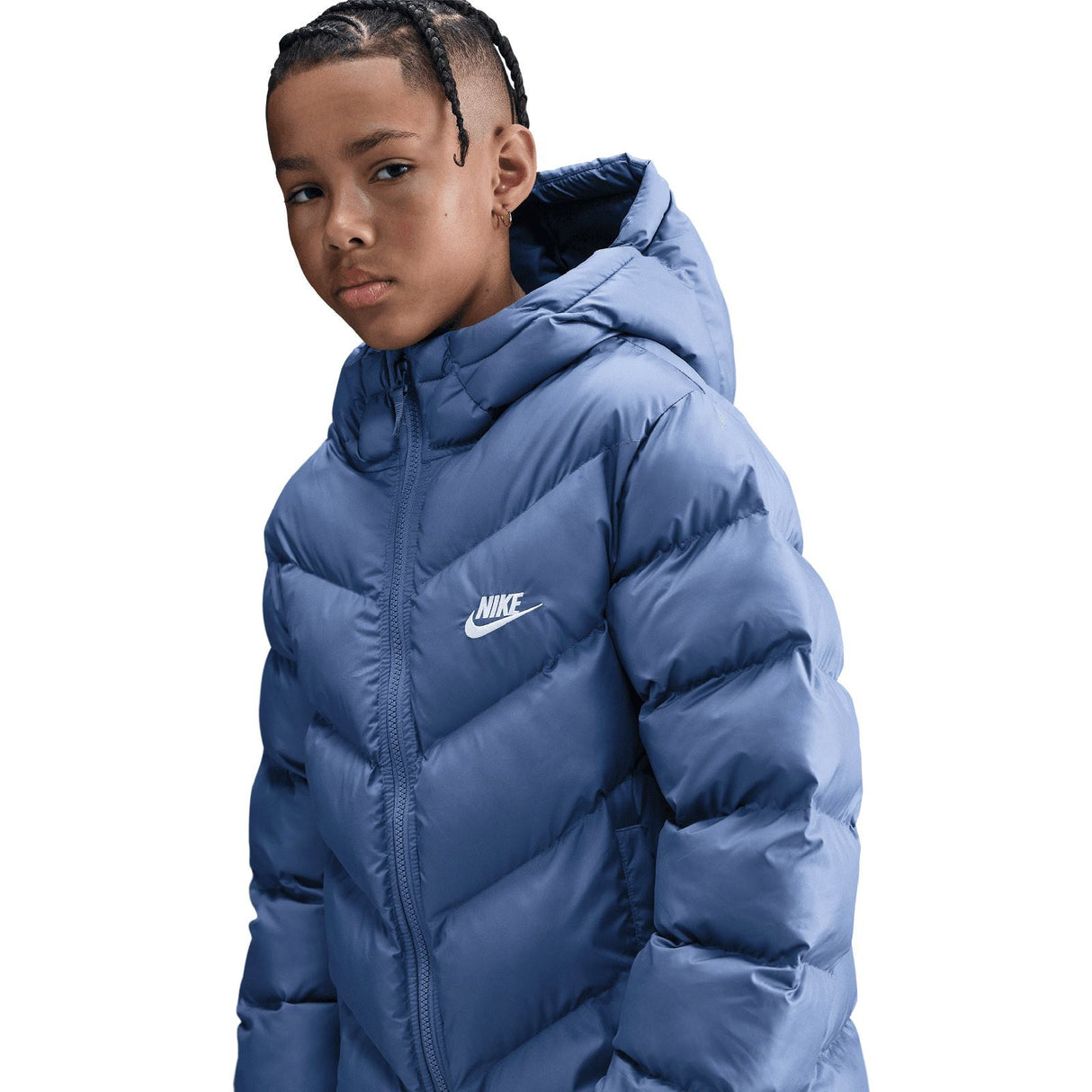 Nike Girls NSW TF ADP PUFFER JACKET Blue