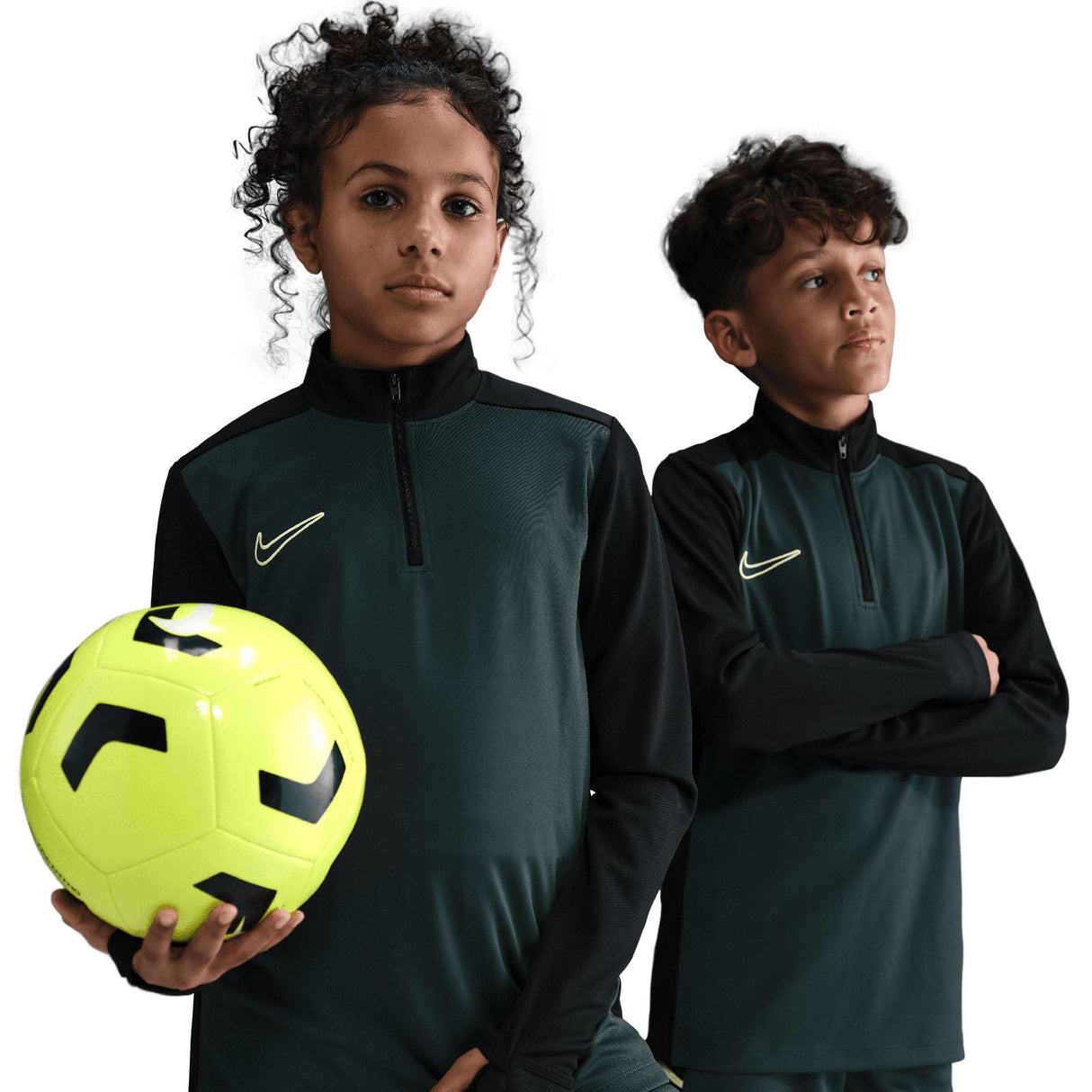 Nike Academy Kids Dri-FIT Long-Sleeve Half Zip Soccer Drill Top