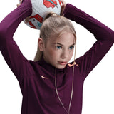 Nike Kids DF STRK24 DRILL HZ TOP Maroon