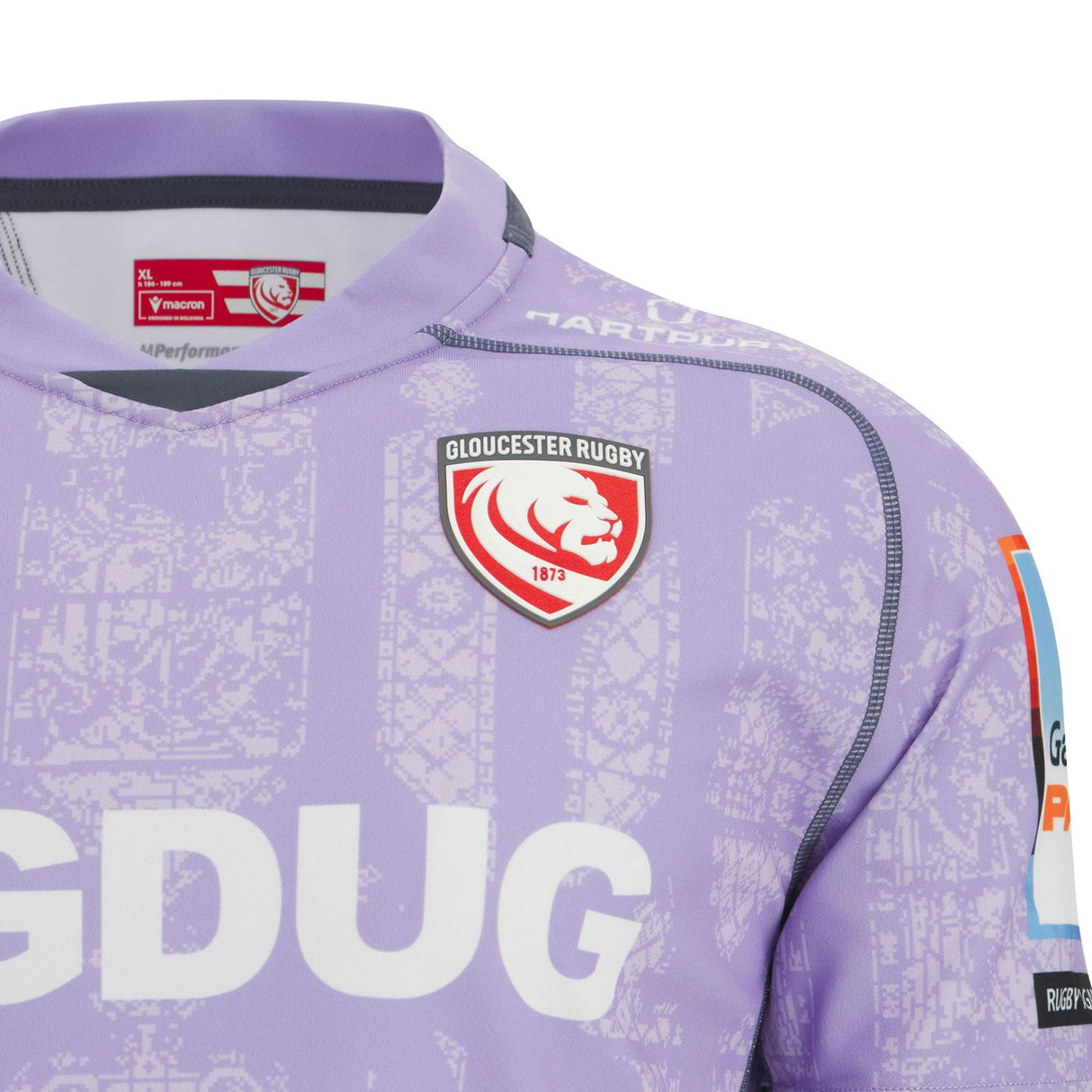 Macron GLOUM25/26AWAYPLRPLCTEE SS SR Pnk