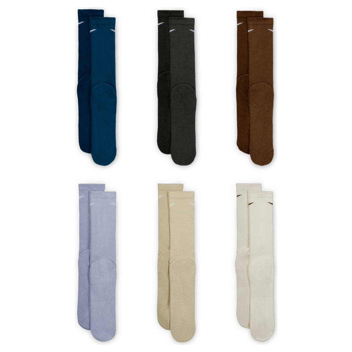 Nike Training Crew Sock 6pk Multi