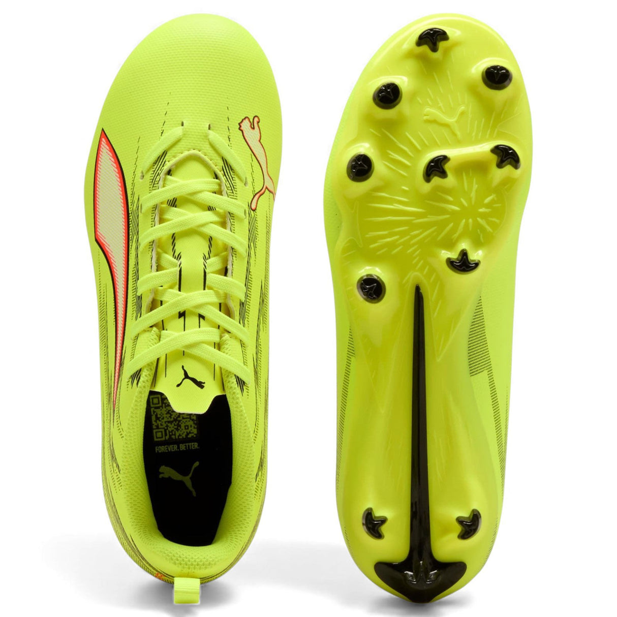 PUMA ULTRA 6 PLAY FG/AG Jr Yellow