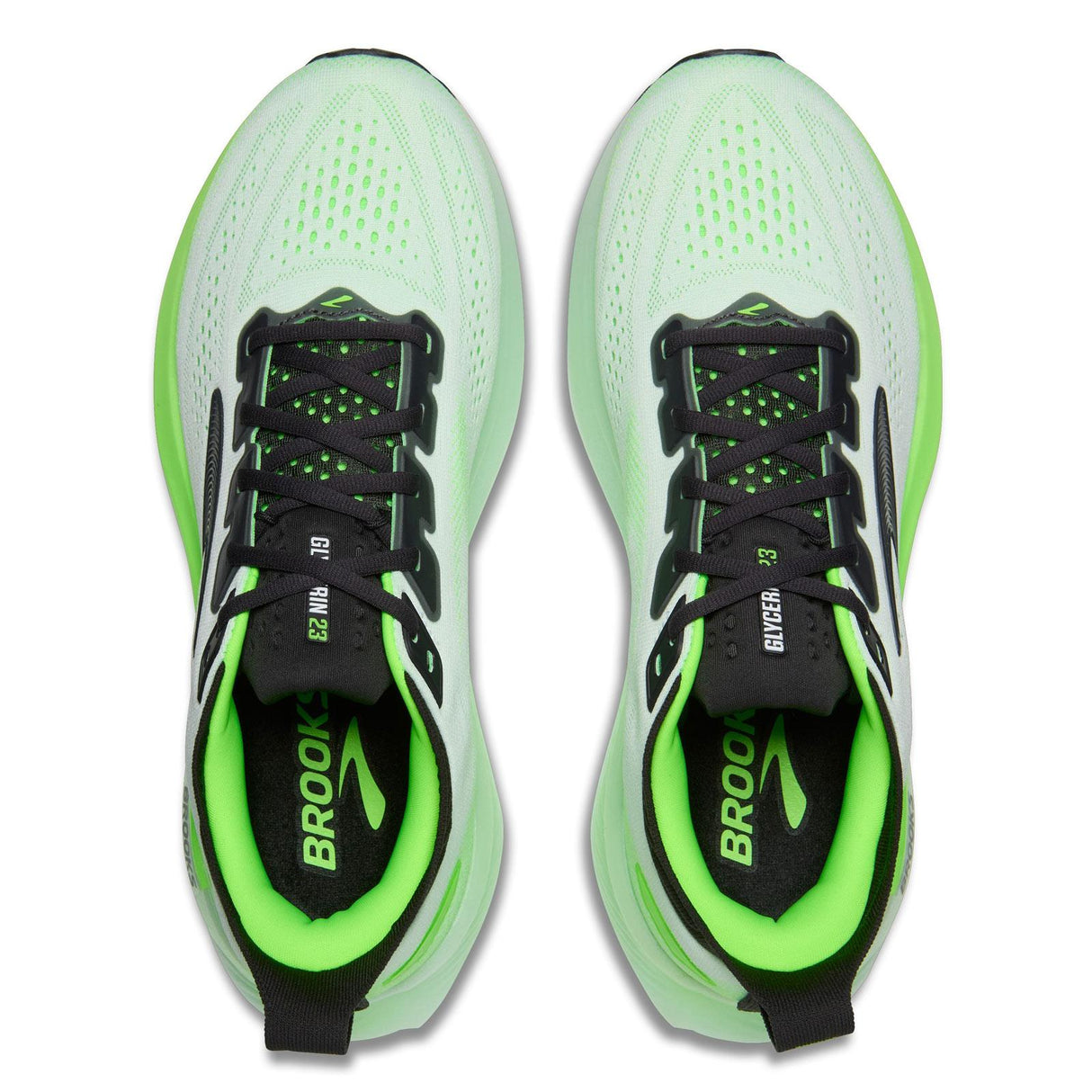 Brooks Mens Glycerin 23 Green
