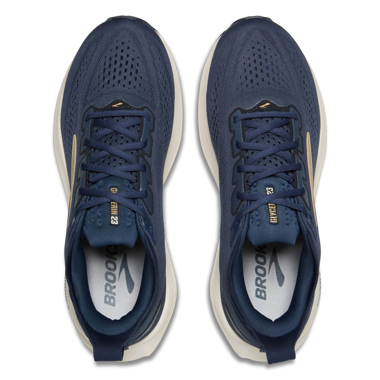 Brooks Mens Glycerin 23 Navy