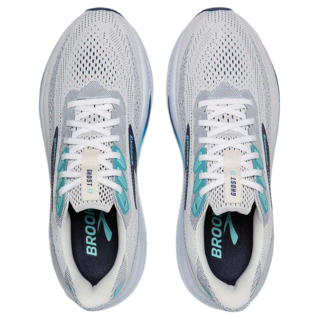 Brooks Mens Ghost 17 White