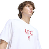 adidas LFC 25 Graphic Tee Black White