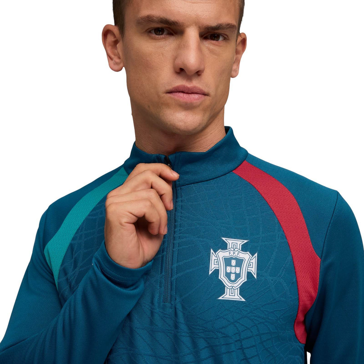 PUMA PORTUGAL WC26 TRAIN QZ TOP NAVY